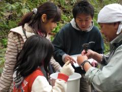 札幌市「定山渓自然の村」の事業「ファミリーキャンプ2011」 